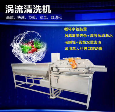 高效省力，渦流洗菜機引領蔬菜加工新革命